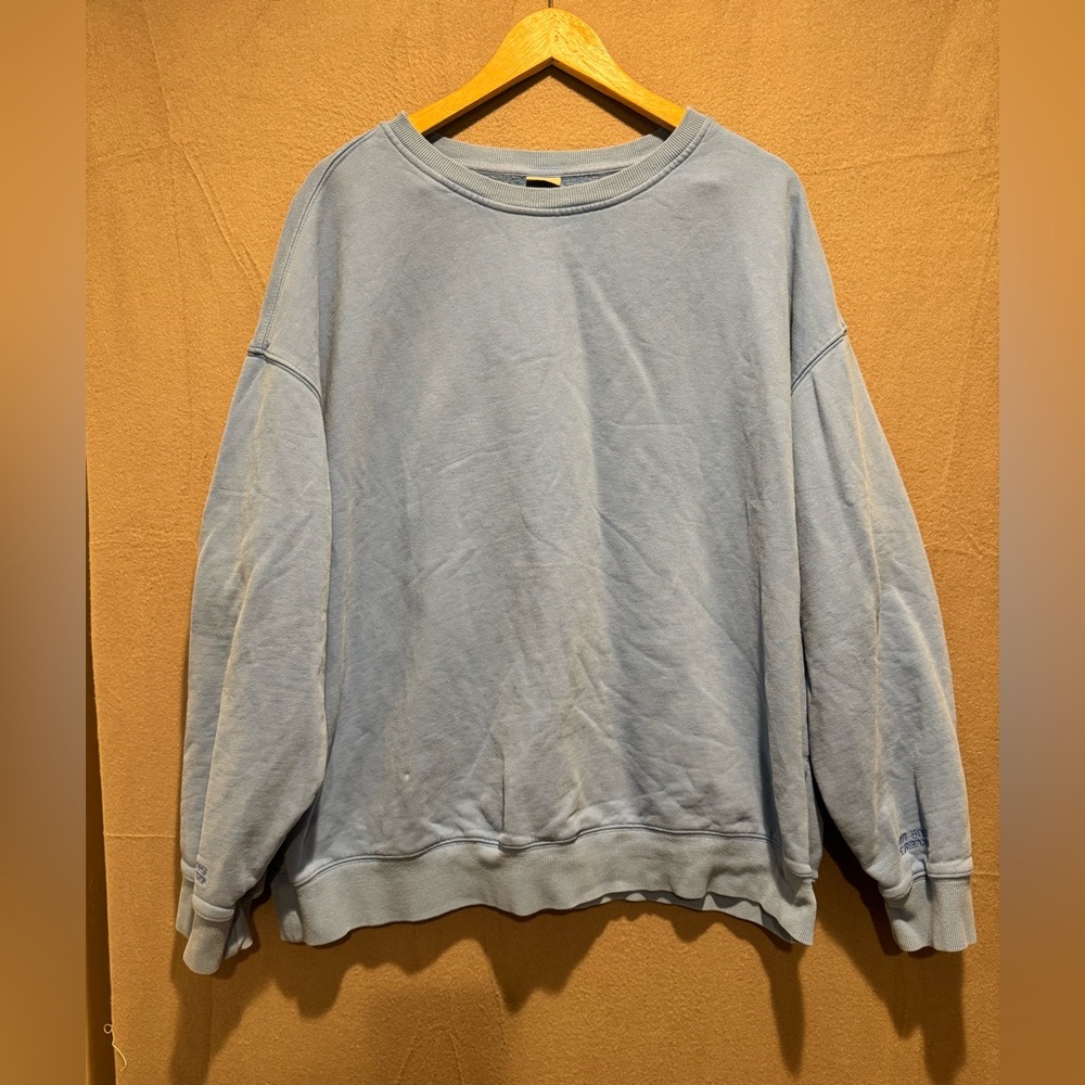 Casual Blue Women's Sweatshirt